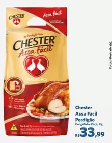 Oferta de Perdigão - Chester Assa Fácil por R$33,99 em Sam's Club