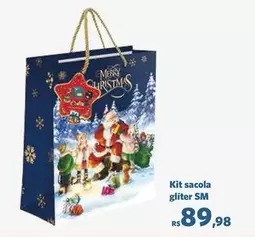 Oferta de Sm - Kit Sacola Gliter Sm por R$89,98 em Sam's Club