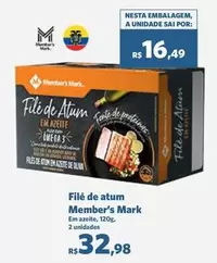 Oferta de Member's Mark - Filé De Atum por R$32,98 em Sam's Club