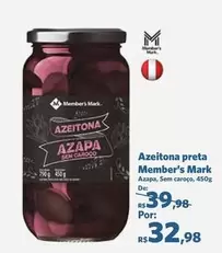 Oferta de Member's Mark - Azeitona Preta por R$32,98 em Sam's Club