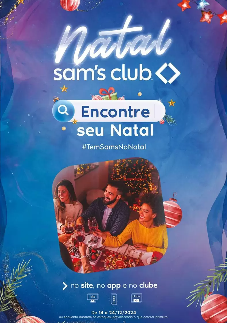 Oferta de Natal - Encontre em Sam's Club