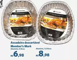 Oferta de Member's Mark - Assadeira Descartável por R$8,98 em Sam's Club