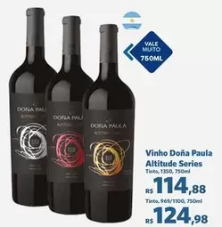 Oferta de Dona - Vinho  Paula Altitude Series por R$114,88 em Sam's Club