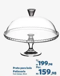 Oferta de Prato Para Bolo por R$159,98 em Sam's Club