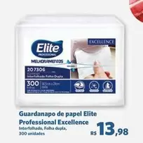 Oferta de Elite - Guardanapo De Papel por R$13,98 em Sam's Club