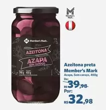 Oferta de Rs - Azeitona Preta por R$32,98 em Sam's Club