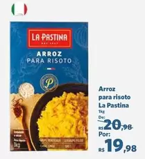 Oferta de La Pastina - Arroz Para Risoto por R$19,98 em Sam's Club