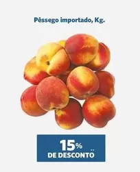 Oferta de Importado - Pêssego importado, Kg. em Sam's Club