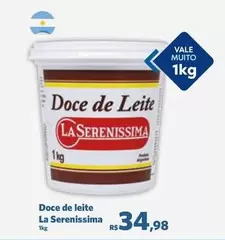 Oferta de Serenissima - Doce De Leite por R$34,98 em Sam's Club