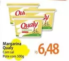 Oferta de Qualy - Margarina Com Sal Pote Com por R$6,48 em Atacadão