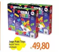 Oferta de Jogo Paki Toys por R$49,8 em Atacadão