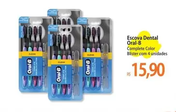 Oferta de Oral-B - Escova Dental por R$15,9 em Atacadão