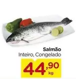 Oferta de Salmão por R$44,9 em Carrefour