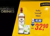 Oferta de Smirnoff - Vodka por R$32,9 em Supermercados BH