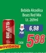 Oferta de Beats - Bebida Alcoólica  Red Mix por R$598 em Supermercados BH