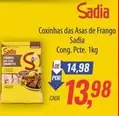 Oferta de Sadia - Coxinhas Das Asas De Frango por R$13,98 em Supermercados BH