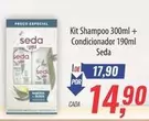 Oferta de Seda - Kit Shampoo + Condicionador por R$14,9 em Supermercados BH