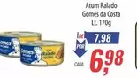 Oferta de Gomes da Costa - Atum Ralado por R$7,98 em Supermercados BH