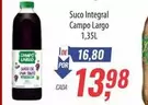 Oferta de Campo Largo - Suco Integral por R$13,98 em Supermercados BH