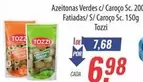 Oferta de Tozzi - Azeitonas Verdes C/ Caroço por R$6,98 em Supermercados BH