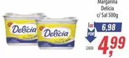 Oferta de Delícia - Margarina por R$4,99 em Supermercados BH