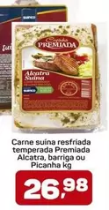 Oferta de Premiada - Carne Suina Resfriada Temperada Alcatra, Barriga Ou Picanha por R$26,98 em Supermercados ABC