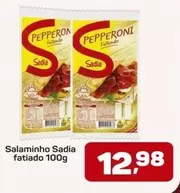 Oferta de Sadia - Salaminho Fatiado por R$12,98 em Supermercados ABC