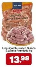 Oferta de Premiada - Linguiça Churrasco Cozinha Premiada por R$13,98 em Supermercados ABC