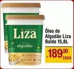 Oferta de Liza - Óleo De Algodão por R$189,9 em Max Atacadista