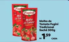 Oferta de Fugini - Molho De Tomate Tradicional por R$1,59 em Max Atacadista