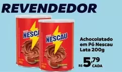 Oferta de Nescau - Achocolatado Em Pó Lata por R$5,79 em Max Atacadista