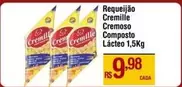 Oferta de Cremille - Requeijão  Composto Lácteo por R$9,98 em Max Atacadista