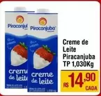 Oferta de Piracanjuba - Creme De Leite por R$14,9 em Max Atacadista