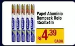 Oferta de Bompack - Papel Alumínio por R$4,39 em Max Atacadista