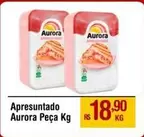 Oferta de Aurora - Apresuntado Peça por R$18,9 em Max Atacadista