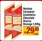 Oferta de Ouro Branco - Recheio Forneável Confeiteiro Chocolate por R$29,9 em Max Atacadista