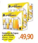 Oferta de O boticario - Conjunto De Copos E Jarra Ruvolo por R$49,9 em Atacadão