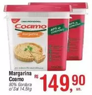 Oferta de Coamo - Margarina por R$149,9 em Fort Atacadista