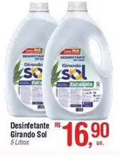 Oferta de Girando Sol - Desinfetante por R$16,9 em Fort Atacadista