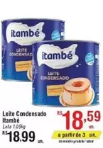 Oferta de Itambé - Leite Condensado por R$18,99 em Fort Atacadista