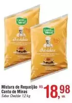 Oferta de Canto de minas - Mistura De Requeijão por R$18,98 em Fort Atacadista