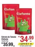 Oferta de Elefante - Extrato De Tomate por R$35,99 em Fort Atacadista