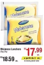 Oferta de Lanchero - Maionese por R$17,99 em Fort Atacadista