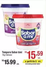 Oferta de Sabor Ami - Tempero por R$15,99 em Fort Atacadista