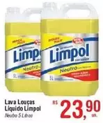 Oferta de Limpol - Lava Louças Líquido por R$23,9 em Fort Atacadista