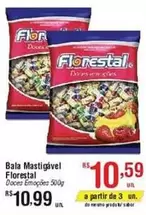 Oferta de Florestal - Bala Mastigável por R$10,99 em Fort Atacadista