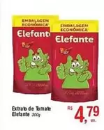 Oferta de Elefante - Extrato De Tomate por R$4,79 em Fort Atacadista