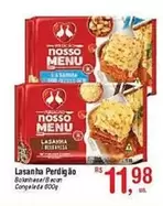 Oferta de Perdigão - Lasanha por R$11,98 em Fort Atacadista