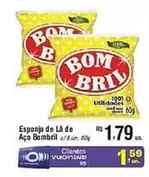 Oferta de Bombril - Esponja De La De Aço por R$1,79 em Fort Atacadista