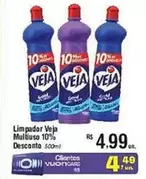 Oferta de Veja - Limpador Multiuso 10% Desconto por R$4,99 em Fort Atacadista